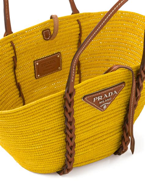 borsa prada paglia|borse prada donna online.